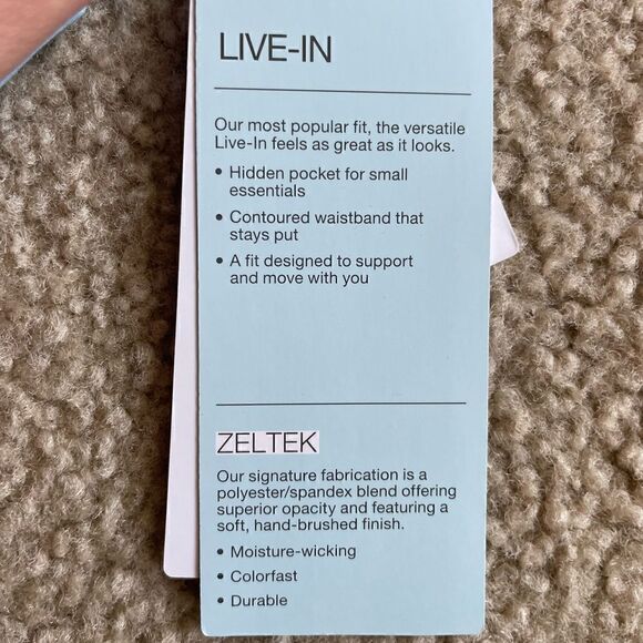 Zella Spray Dye High Waist Leggings In Blue Tie Dye Print Size M - Picture 3 of 10